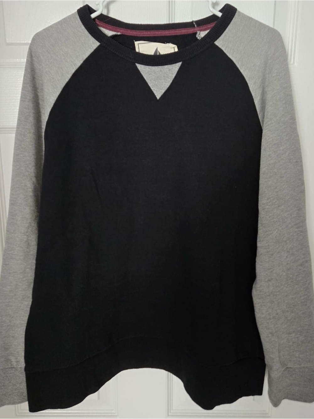 Essentials Black and Grey Long Sleeve